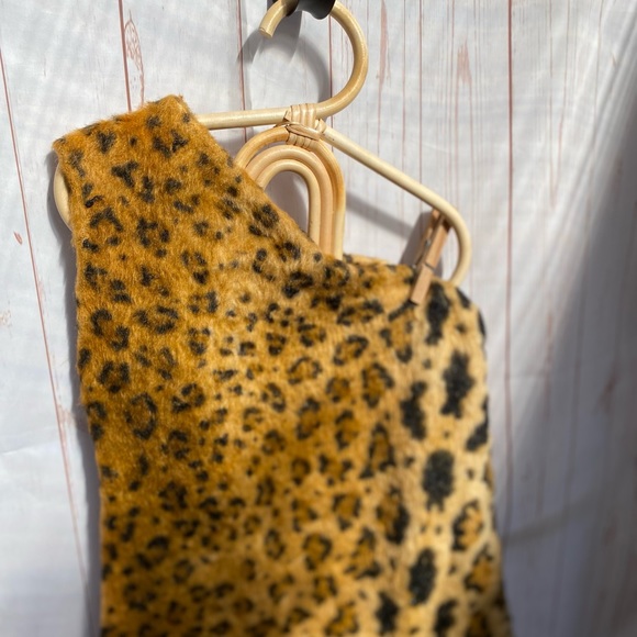 Vintage kids leopard costume showgirl leotard strongman circus Halloween - Picture 4 of 7